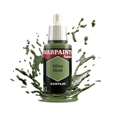 The Army Painter Warpaints Fanatic High Covering Acrylic Paint 18ml WP3070 Olive Drab