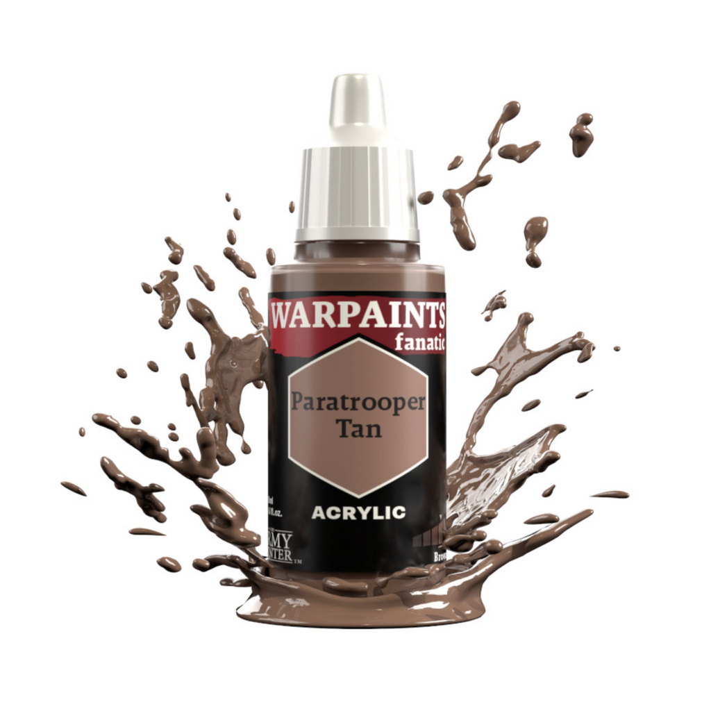 The Army Painter Warpaints Fanatic High Covering Acrylic Paint 18ml WP3076 Paratrooper Tan