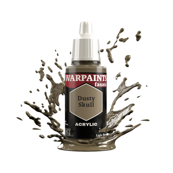 The Army Painter Warpaints Fanatic High Covering Acrylic Paint 18ml WP3085 Dusty Skull