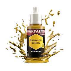 The Army Painter Warpaints Fanatic High Covering Acrylic Paint 18ml WP3093 Daemonic Yellow
