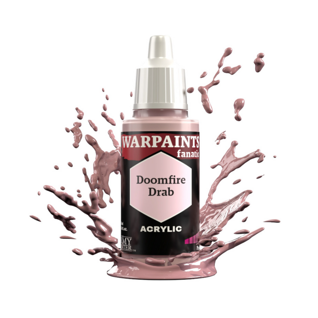 The Army Painter Warpaints Fanatic High Covering Acrylic Paint 18ml WP3126 Doomfire Drab