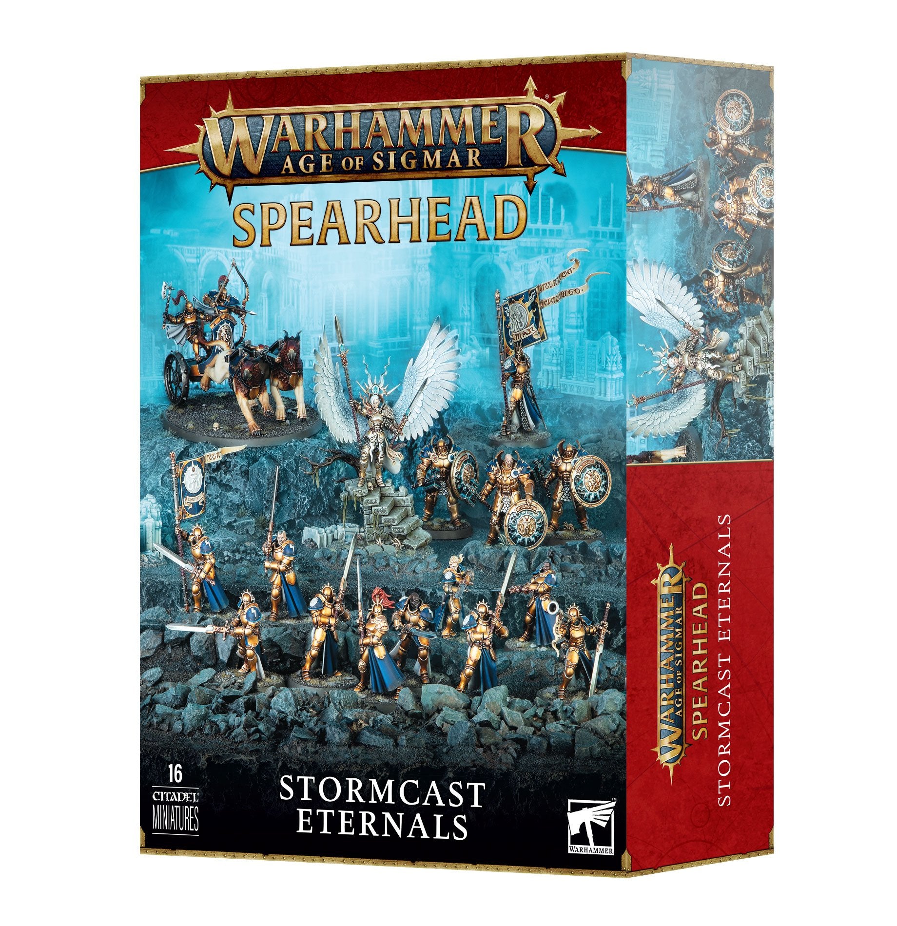 Games Workshop Warhammer Age Of Sigmar Spearhead Stormcast Eternals Plastic Box 70-21