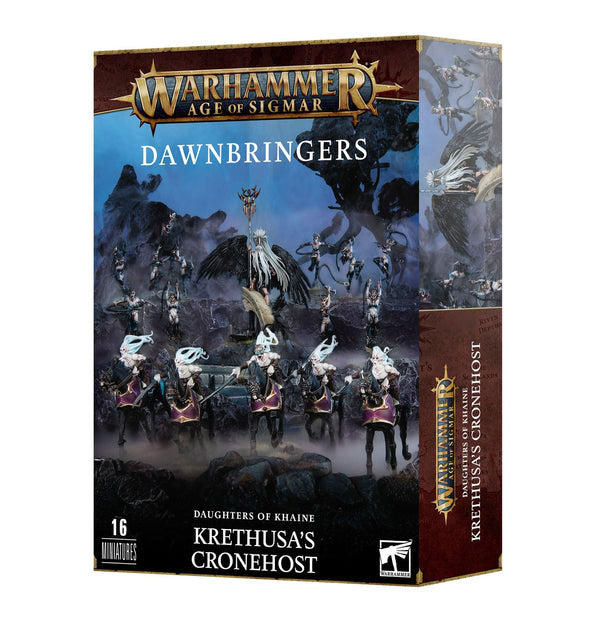Games Workshop Warhammer Age Of Sigmar Daughters Of Khaine Krethusa's Cronehost Plastic Box 85-63
