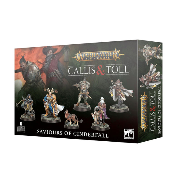 Games Workshop Warhammer Age Of Sigmar Callis & Toll Saviours Of Cinderfall Plastic Box 86-36