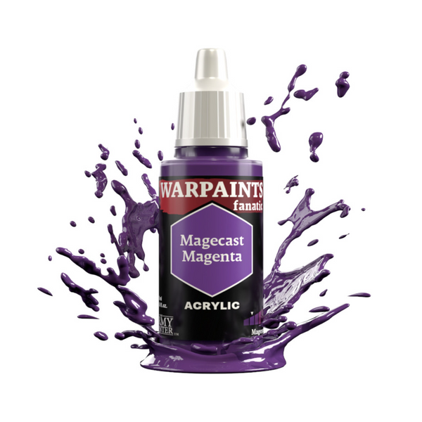 The Army Painter Warpaints Fanatic High Covering Acrylic Paint 18ml WP3134 Magecast Magenta