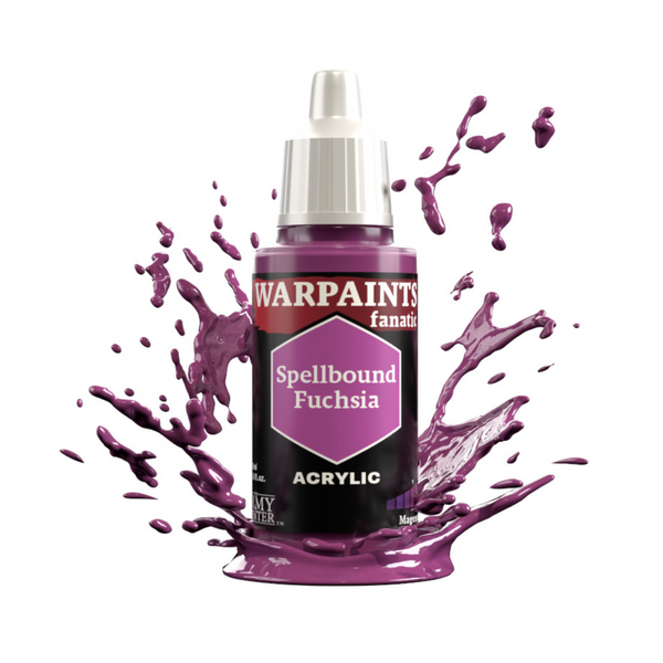 The Army Painter Warpaints Fanatic High Covering Acrylic Paint 18ml WP3136 Spellbound Fuchsia