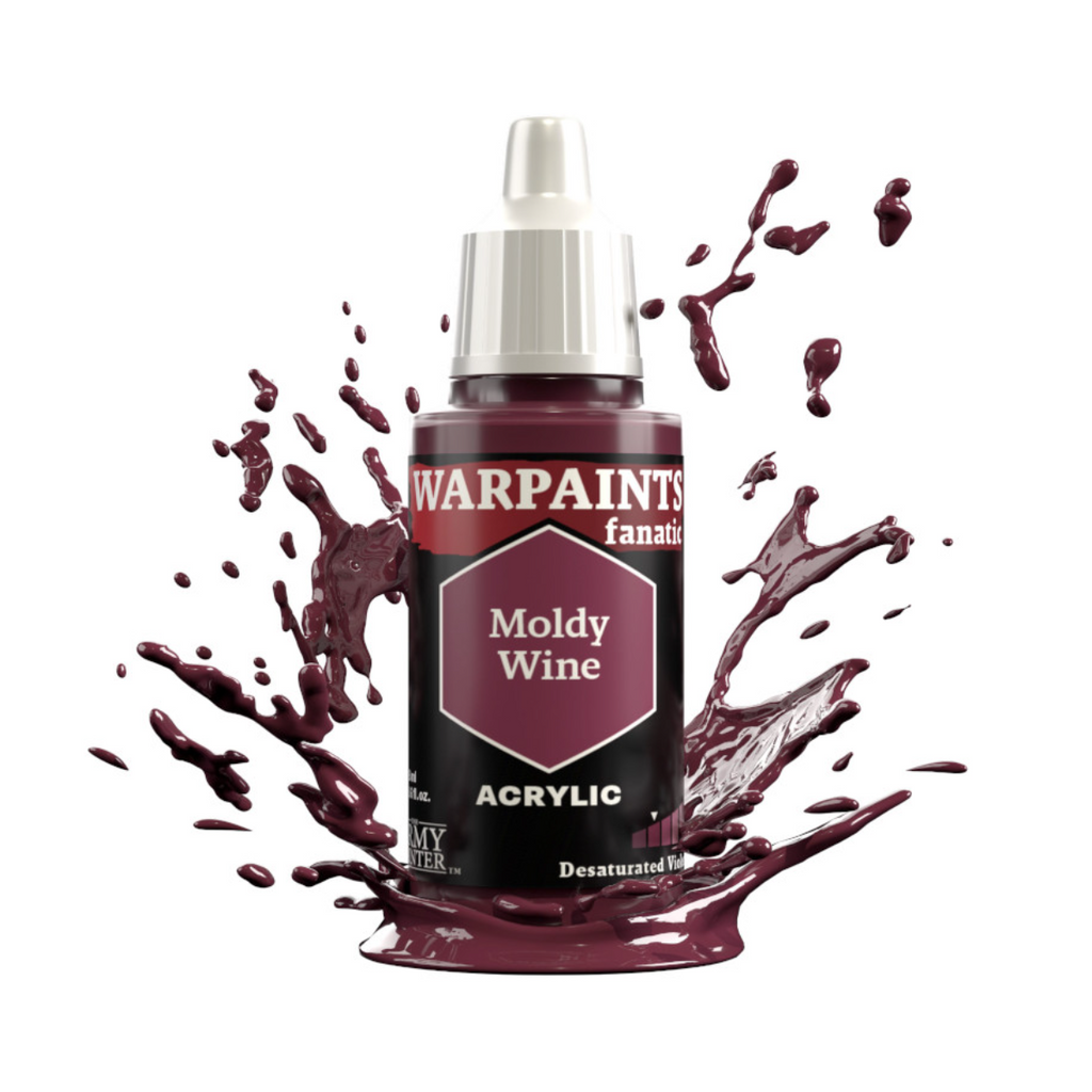 The Army Painter Warpaints Fanatic High Covering Acrylic Paint 18ml WP3140 Moldy Wine