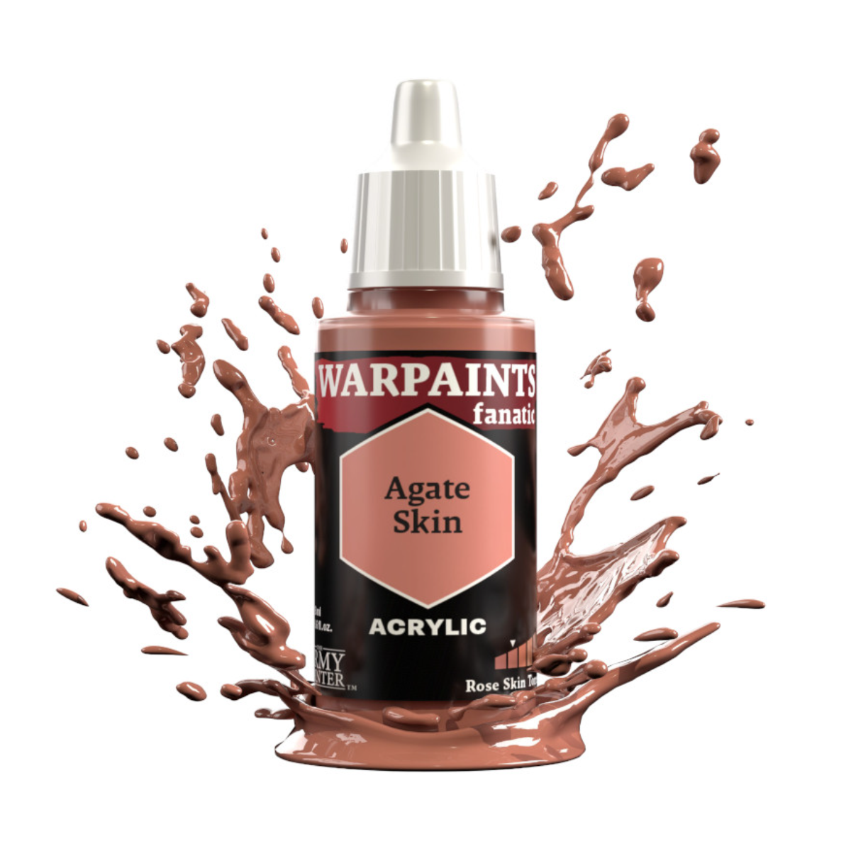 The Army Painter Warpaints Fanatic High Covering Acrylic Paint 18ml WP3146 Agate Skin