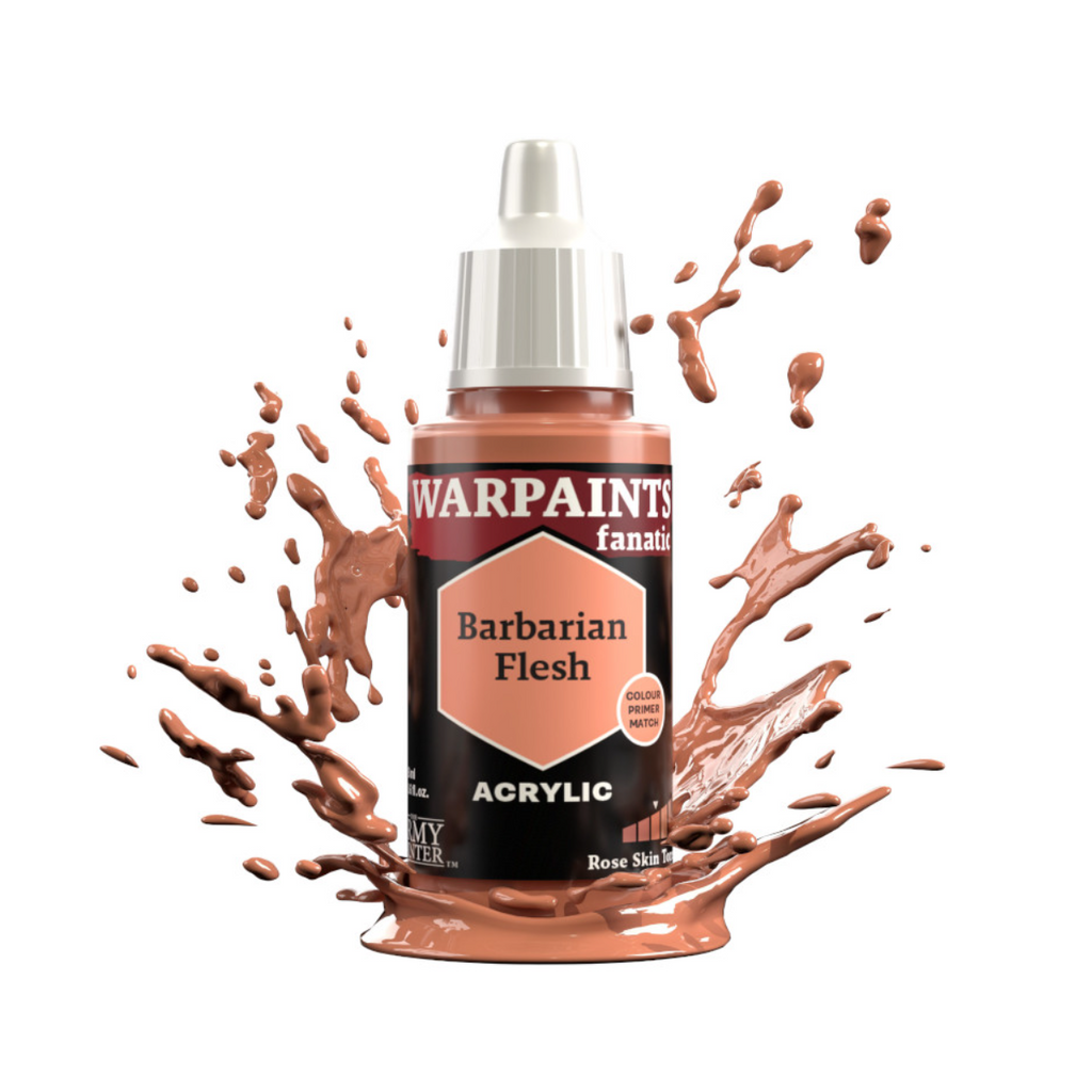 The Army Painter Warpaints Fanatic High Covering Acrylic Paint 18ml WP3147 Barbarian Flesh