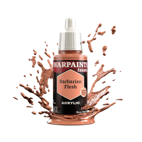 The Army Painter Warpaints Fanatic High Covering Acrylic Paint 18ml WP3147 Barbarian Flesh