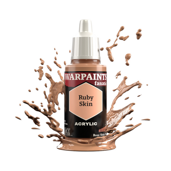 The Army Painter Warpaints Fanatic High Covering Acrylic Paint 18ml WP3148 Ruby Skin