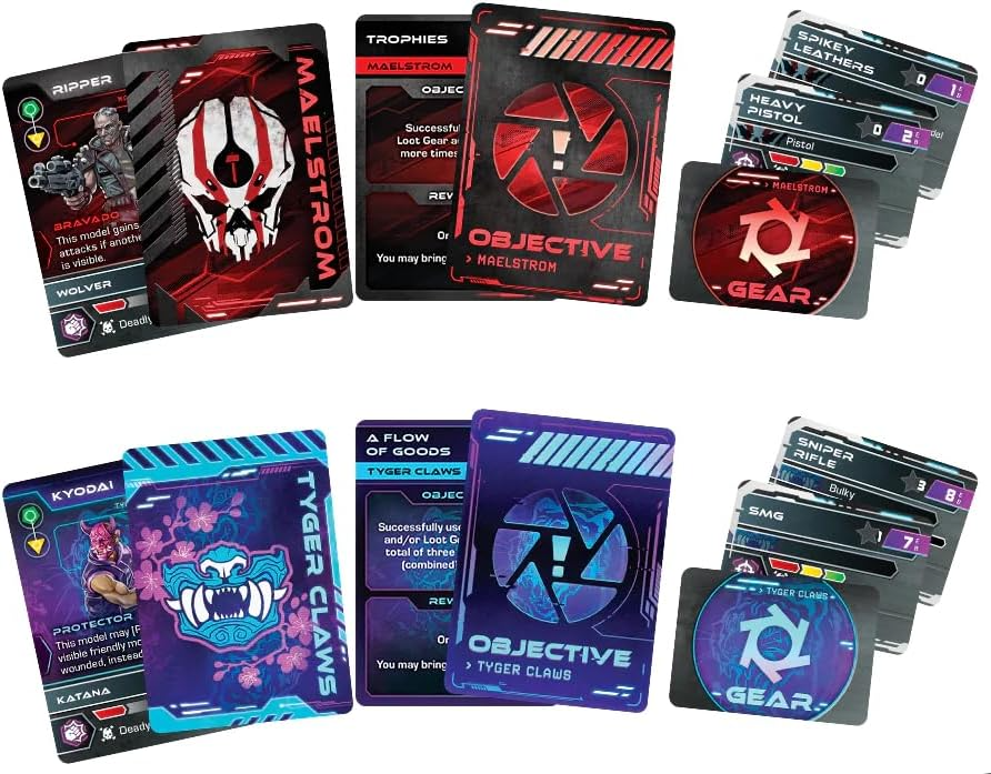 Monster Fight Club Cyberpunk Red Board Game Combat Zone Core Game MFC-45000