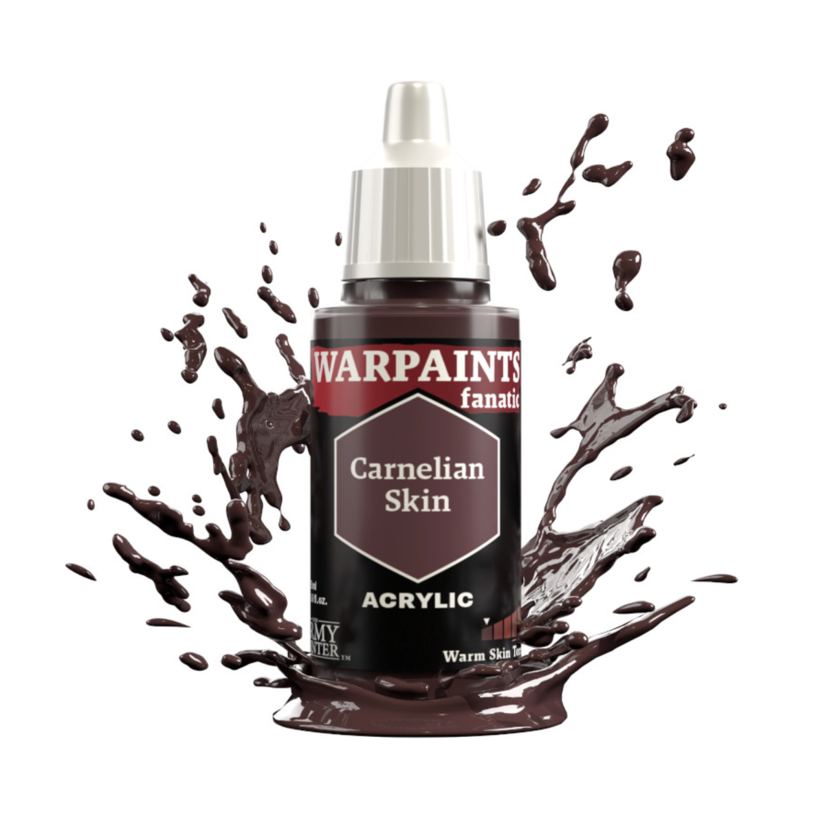 The Army Painter Warpaints Fanatic High Covering Acrylic Paint 18ml WP3151 Carnelian Skin
