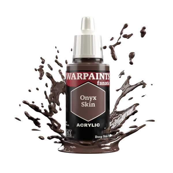 The Army Painter Warpaints Fanatic High Covering Acrylic Paint 18ml WP3158 Onyx Skin
