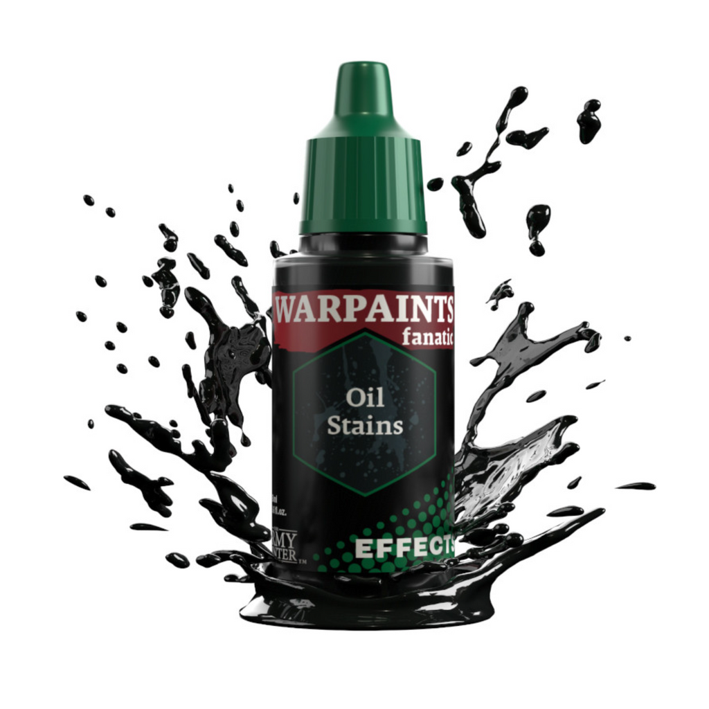 The Army Painter Warpaints Fanatic Effects High Covering Acrylic Paint 18ml WP3169 Oil Stains