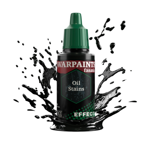 The Army Painter Warpaints Fanatic Effects High Covering Acrylic Paint 18ml WP3169 Oil Stains