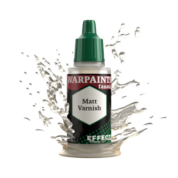 The Army Painter Warpaints Fanatic Effects High Covering Acrylic Paint 18ml WP3174 Matt Varnish