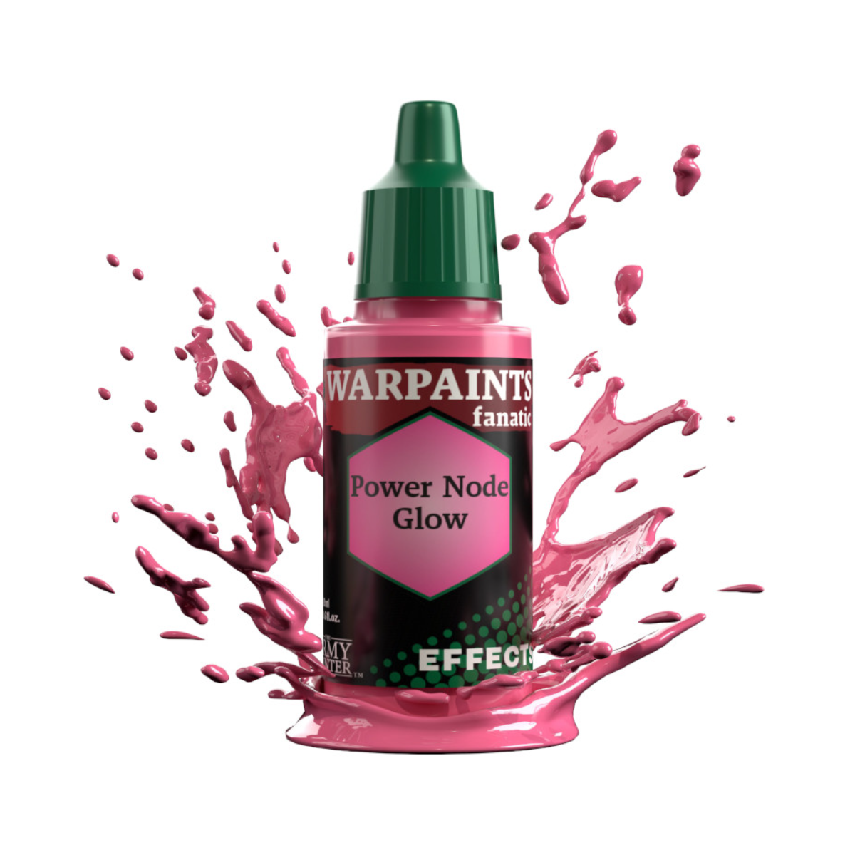 The Army Painter Warpaints Fanatic Effects High Covering Acrylic Paint 18ml WP3180 Power Node Glow