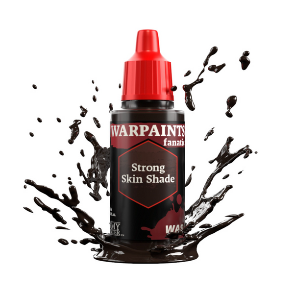 The Army Painter Warpaints Fanatic WashHigh Covering Acrylic Paint 18ml WP3214 Strong Skin Shade
