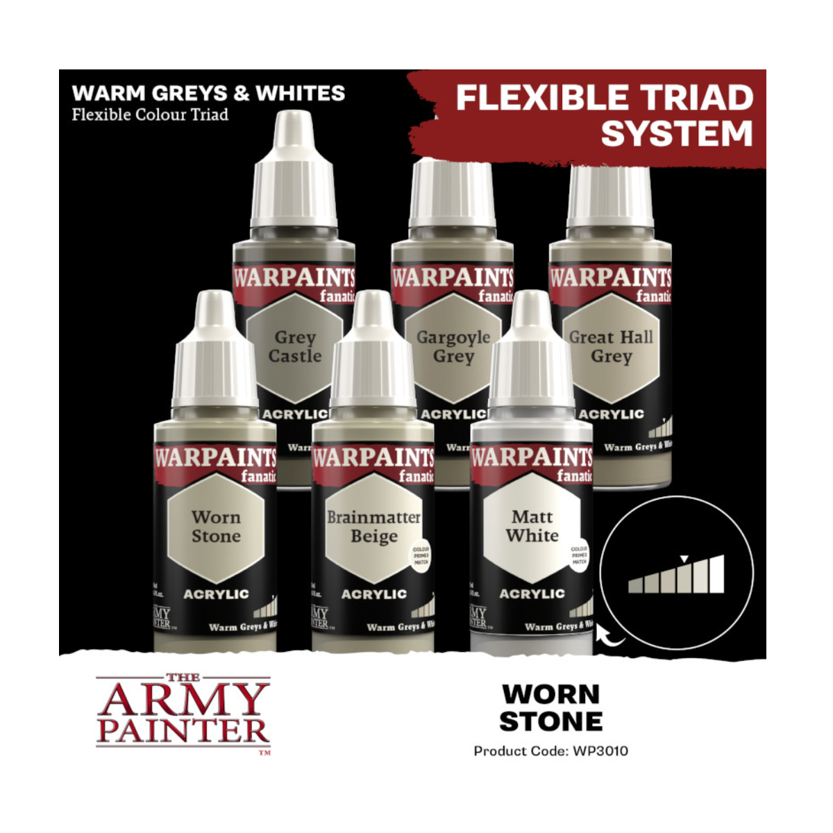 The Army Painter Warpaints Fanatic High Covering Acrylic Paint 18ml WP3092 Fiendish Yellow