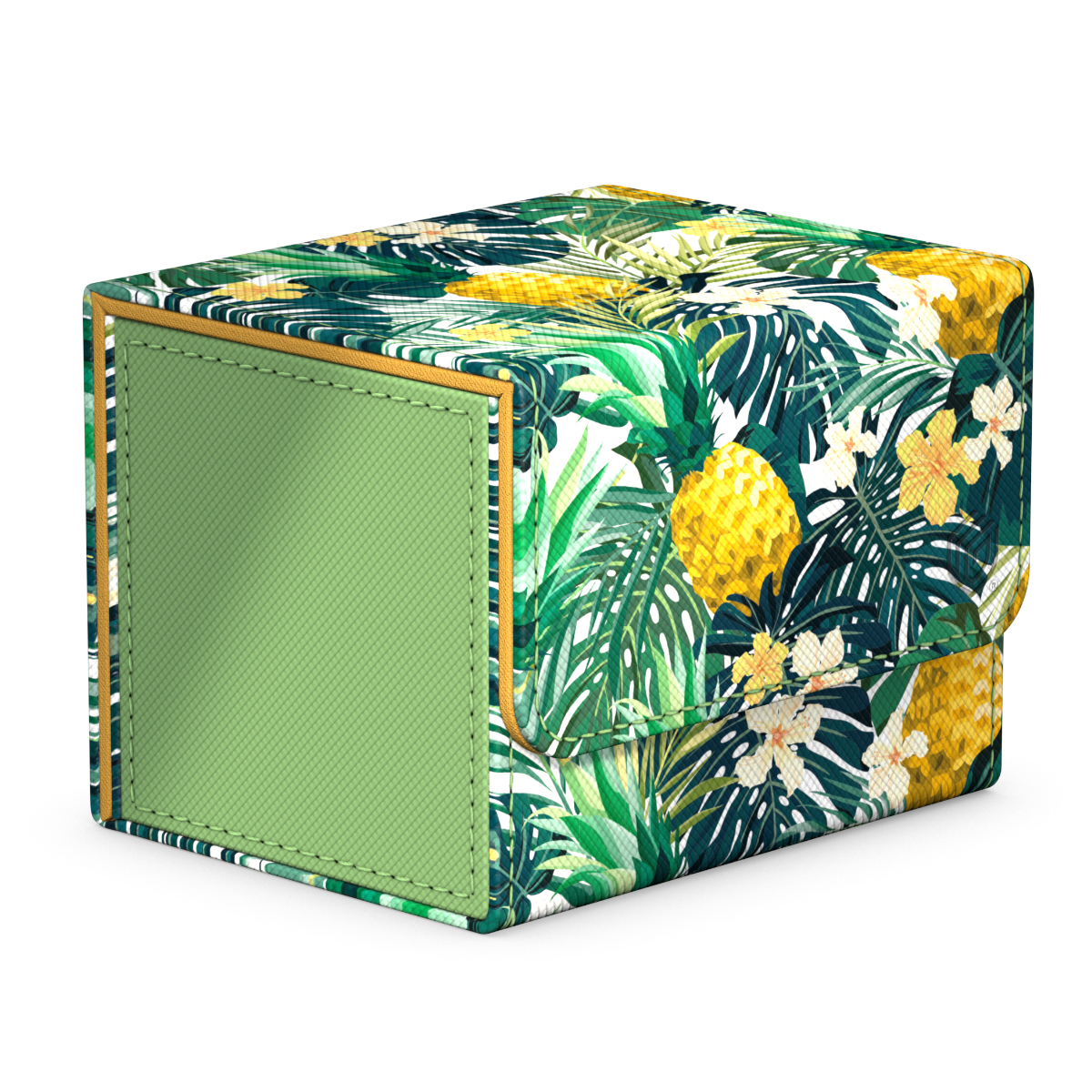 Ultimate Guard Deck Case 100+ Sidewinder 2024 Exclusive Floral Places II Bahia Green UGD011447-Bahia-Green