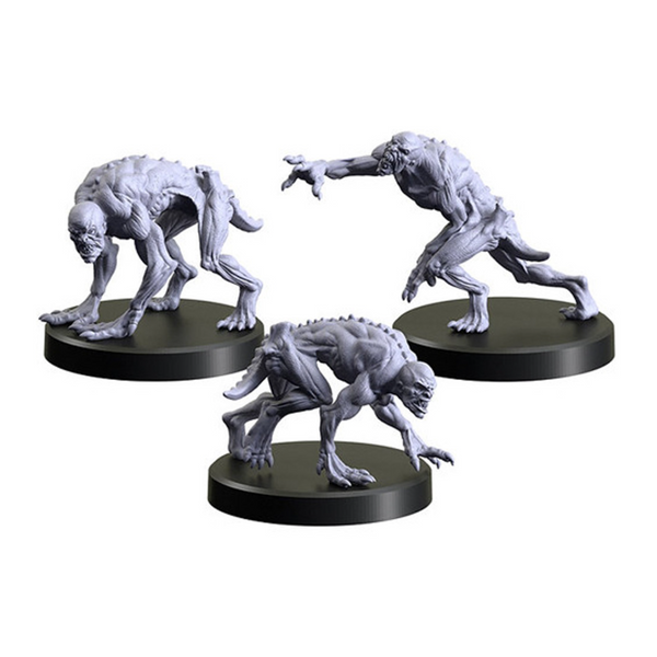 Monster Fight Club Witcher RPG Necrophages 2 Ghouls Miniature Set 70016 MFC-70016
