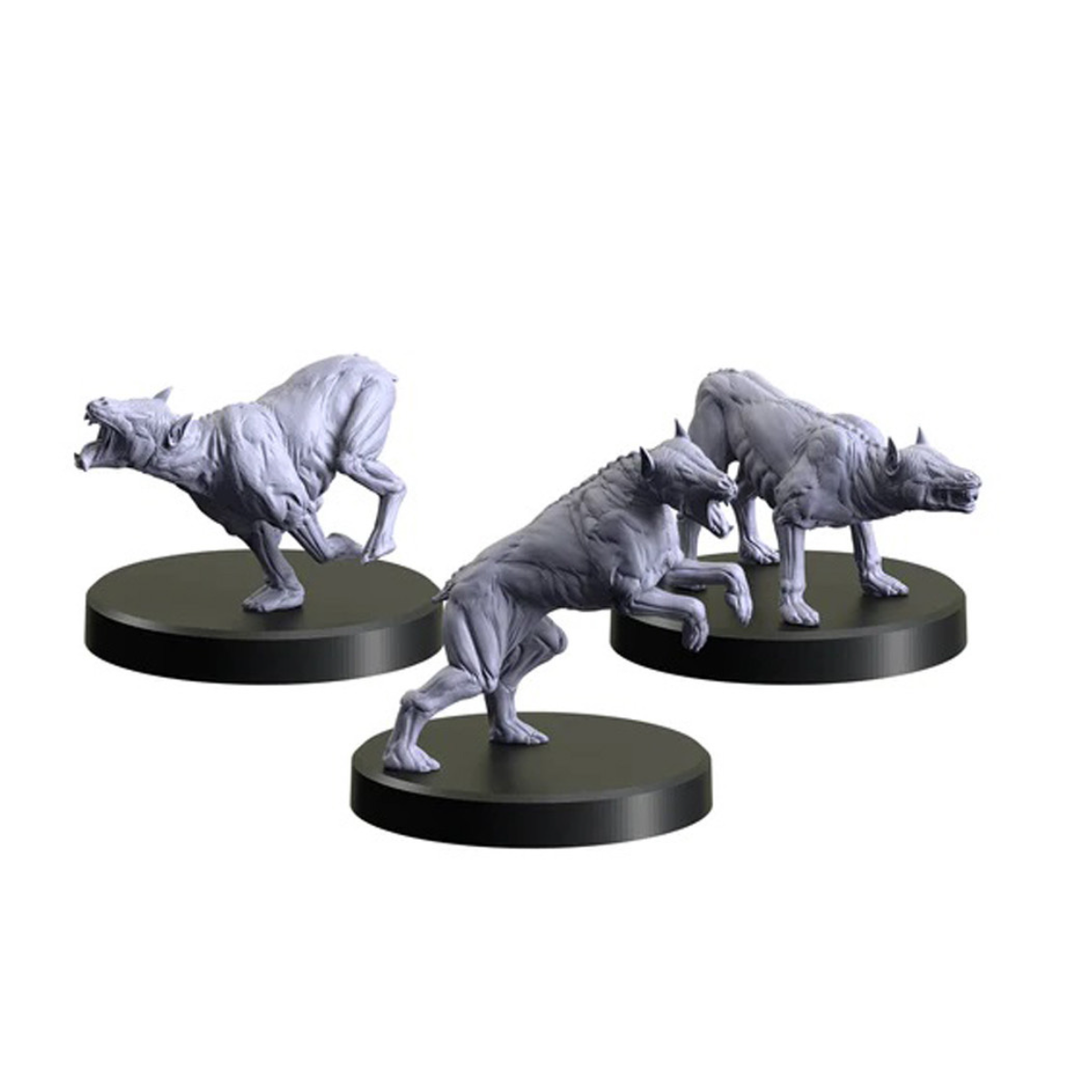 Monster Fight Club Witcher RPG Specters 2 Barghests Miniature Set 70020 MFC-70020