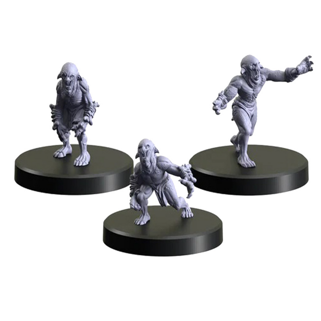 Monster Fight Club Witcher RPG Ogryds 2 Nekkers Miniature Set 70024 MFC-70024