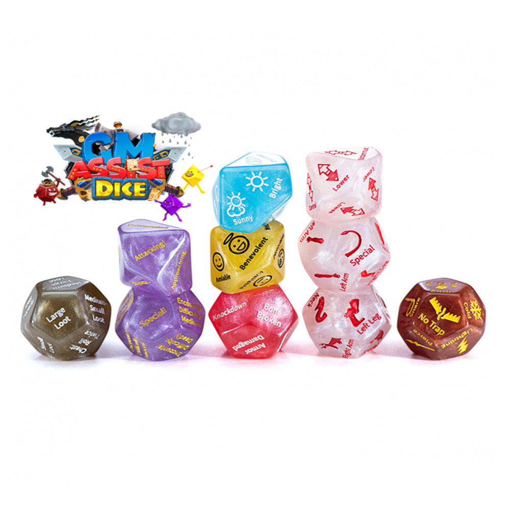 Gate Keeper Games GM Assist Dice Specialty Dice Set
