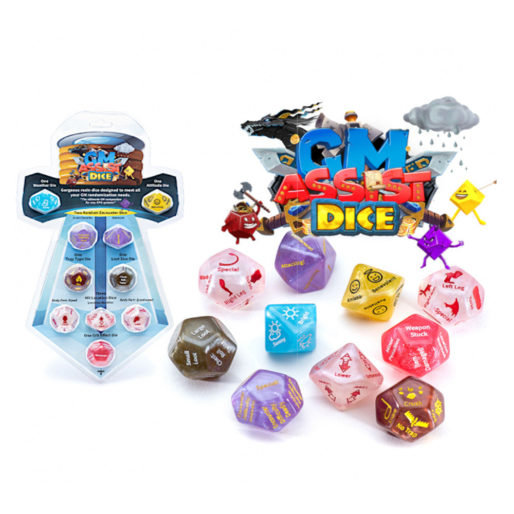 Gate Keeper Games GM Assist Dice Specialty Dice Set