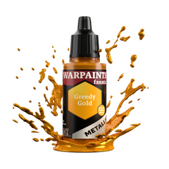 The Army Painter Warpaints Fanatic Metallic High Covering Acrylic Paint 18ml WP3188 Greedy Gold