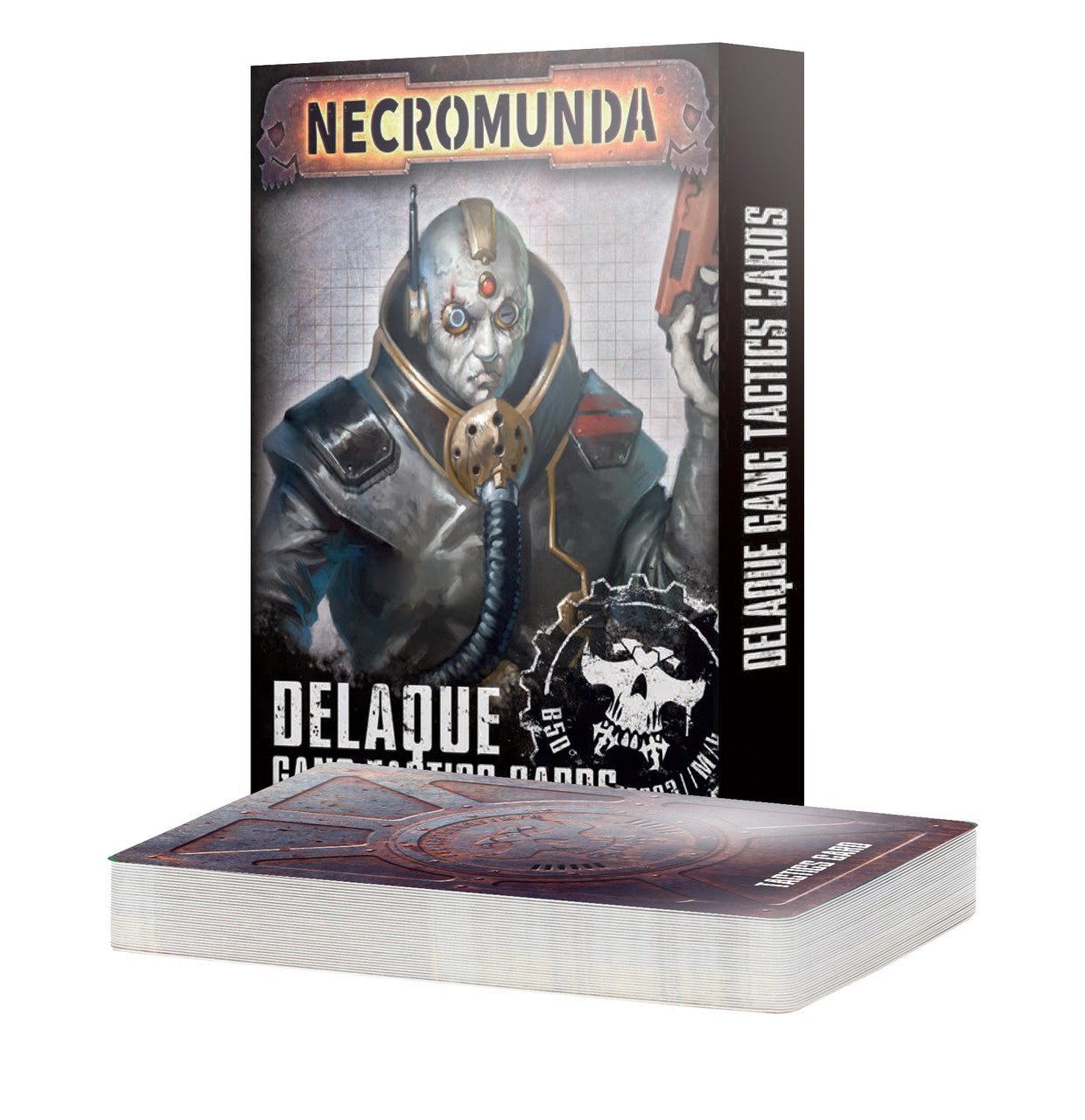 Games Workshop Warhammer 40K Necromunda Delaque Gang Tactics Cards Cards 2024 Edition 300-28
