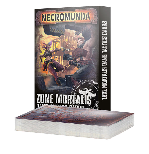 Games Workshop Warhammer 40K Necromunda Zone Mortalis Gang Tactics Cards Cards 2024 Edition 300-65
