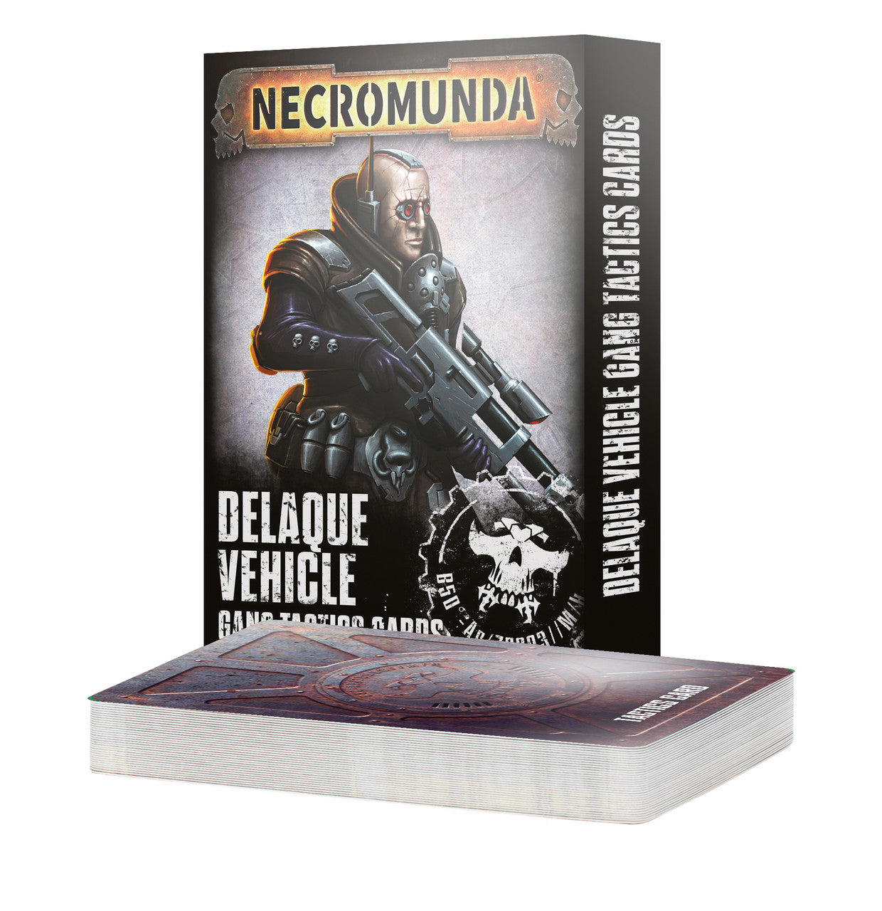 Games Workshop Warhammer 40K Necromunda Delaque Vehicle Gang Tactics Cards Cards 2024 Edition 301-21