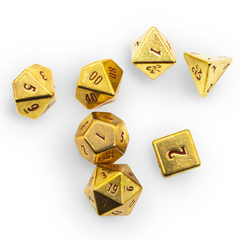 Ultra Pro DUNGEONS AND DRAGONS 50TH ANNIVERSARY HEAVY METAL DICE (7CT) UP38500