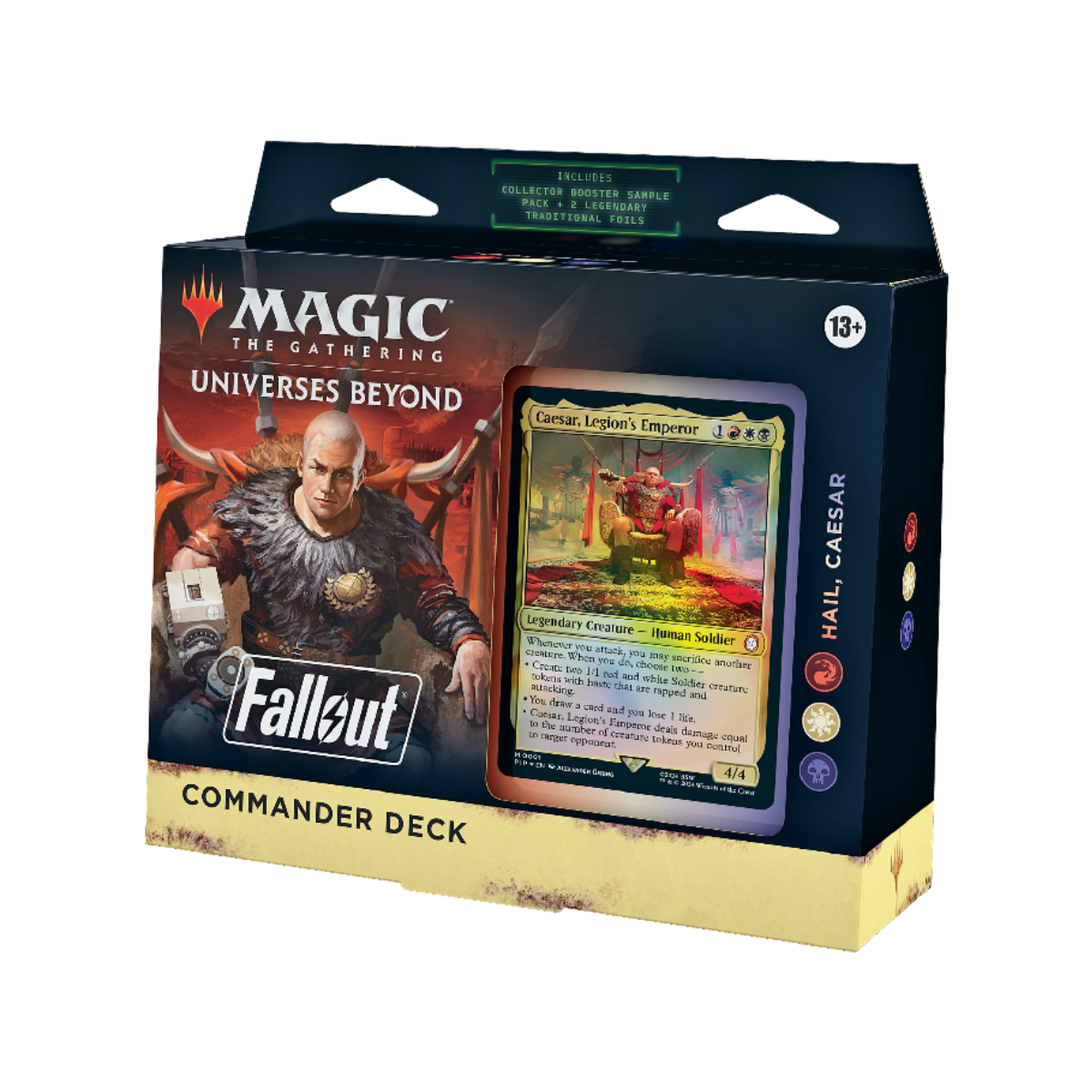 MTG Magic The Gathering CCG Fallout Commander Deck Hail Caesar Single Pack MTG-FLT-DC-HailCaesar
