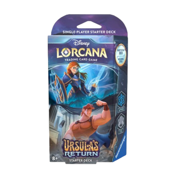 Disney Lorcana TCG Ursula's Return Starter Deck-Sapphire Steel