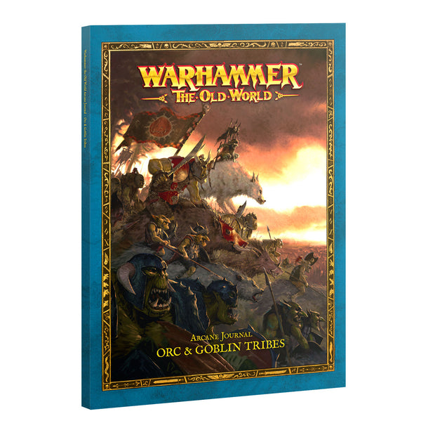 Games Workshop Warhammer The Old World Arcane Journal Orc and Goblin Tribes Book SB 2024 Edition 09-11
