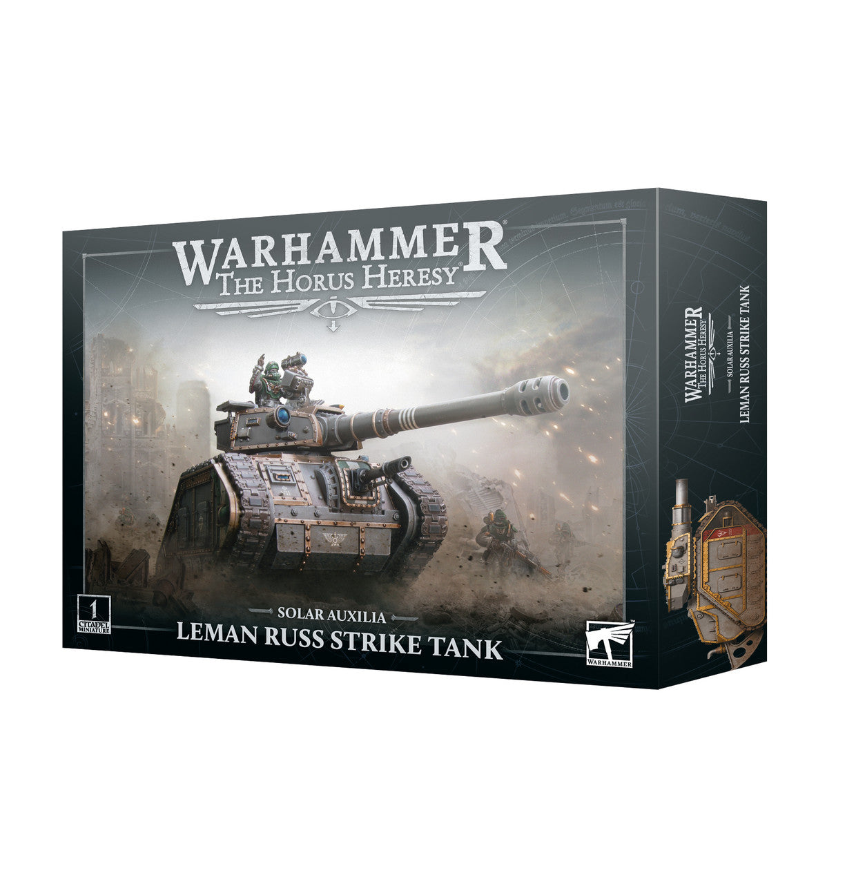 Games Workshop Warhammer The Horus Heresy Solar Auxilia Leman Russ Strike Tank Plastic Box 31-72