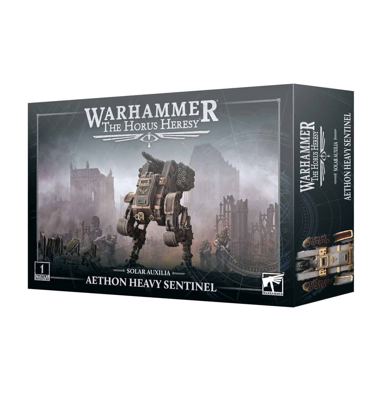 Games Workshop Horus Heresy Solar Auxilia Aethon Heavy Sentinel Plastic Box 31-75