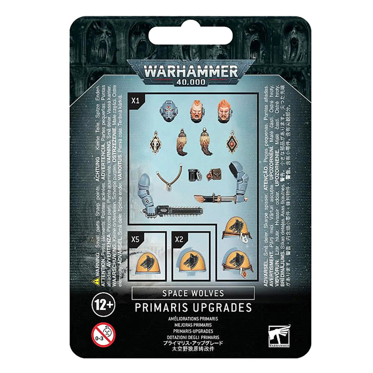 Games Workshop Warhammer 40K Space Marines Space Wolves Primaris Upgrades 53-25