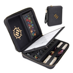 Enhance DnD Binder RPG Organizer Case with Built in Character Sheet Holder and Erasable Scribe Panel Black ENGTCEC100BKEW
