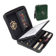 Enhance DnD Binder Collectors Edition RPG Organizer Case with Builtin Character Sheet Holder and Erasable Scribe Panel Dragon Green ENGTCEC200GNEW