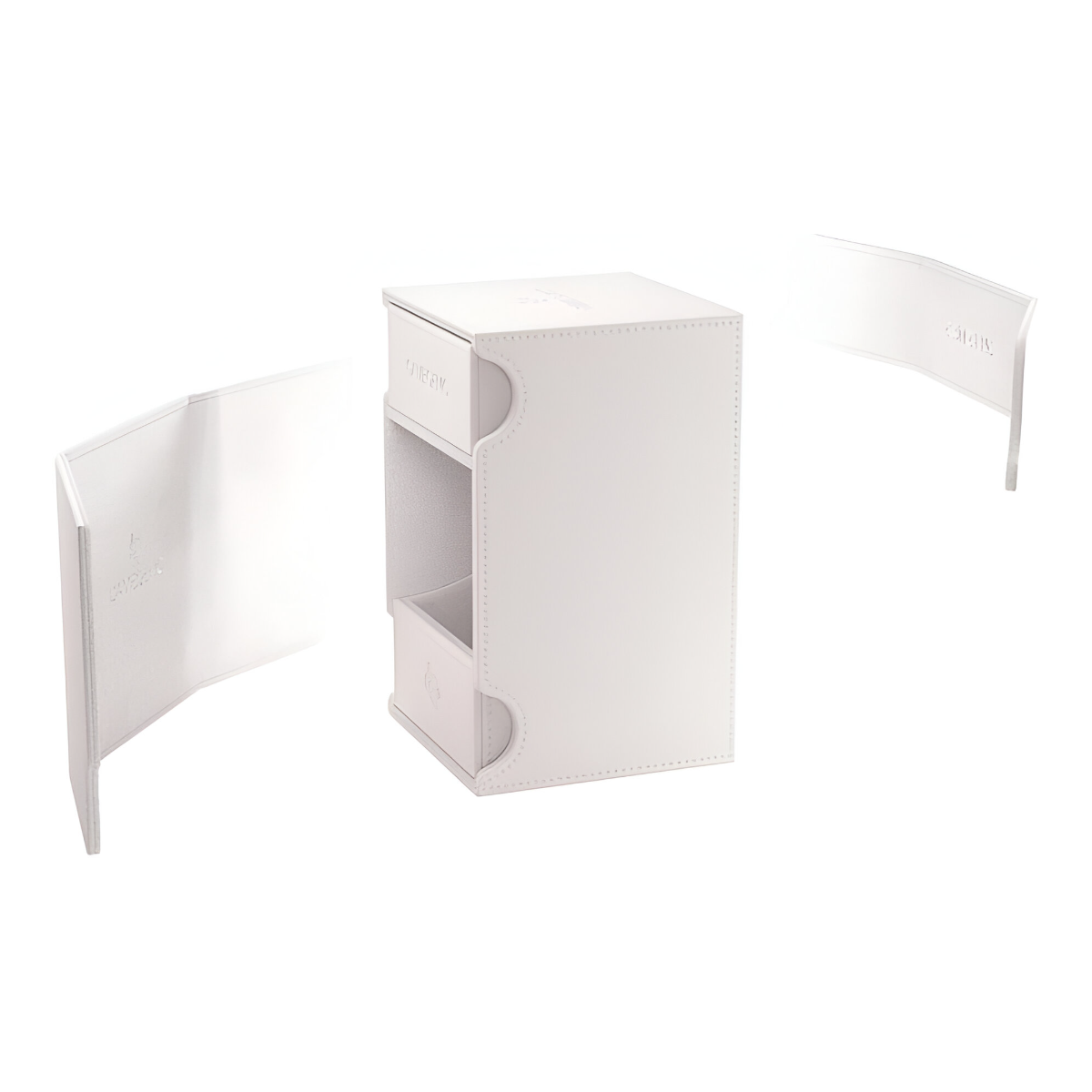 Gamegenic Watchtower 100+ Xl White Stores 100 Regular Double Sleeved Cards with Extra Space for Tokens GGS20121M
