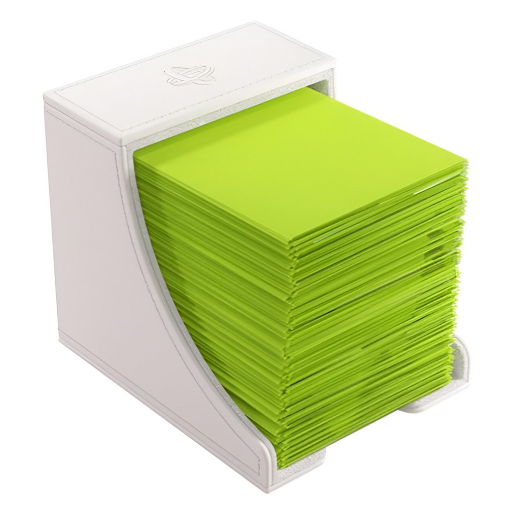 Gamegenic Watchtower 100+ Xl White Stores 100 Regular Double Sleeved Cards with Extra Space for Tokens GGS20121M