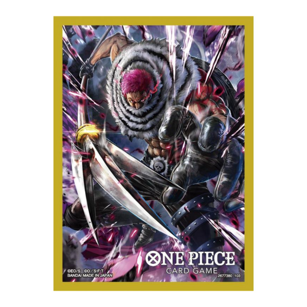 One Piece TCG Official Sleeves Set 3 Charlotte Katakuri Single Pack BAN9037371-CharlotteKatakuri