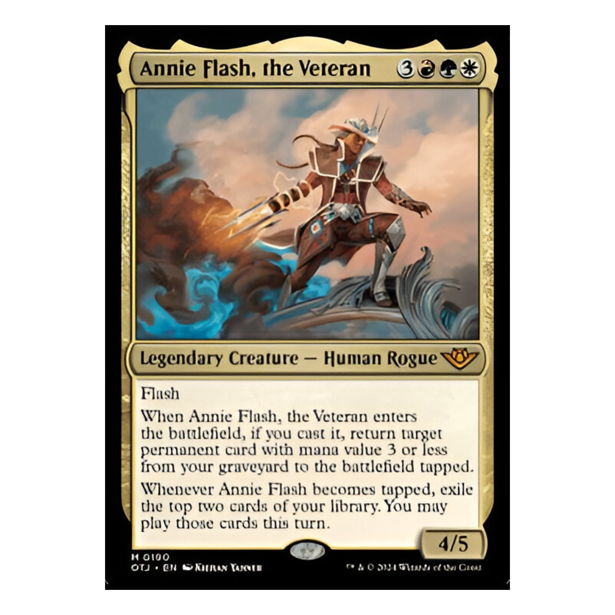 MTG Magic The Gathering Outlaws Of Thunder Junction Commander Deck 4ct MTG-OTJ-CD