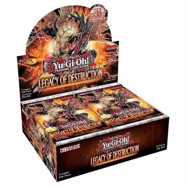 Yu Gi Oh TCG Legacy Of Destruction Booster Display 24 KON86478
