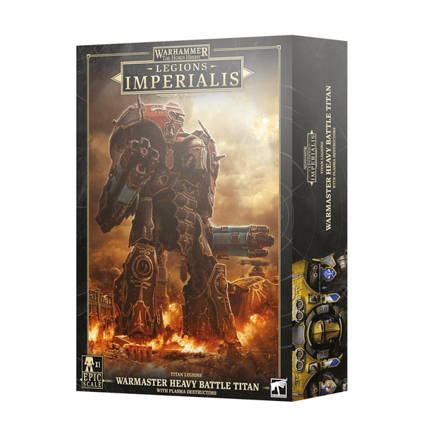 Games Workshop Horus Heresy Legions Imperialis Warmaster Heavy Battle Titan with Plasma Destructors Plastic Box 03-26