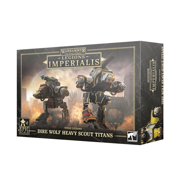 Games Workshop Horus Heresy Legions Imperialis Dire Wolf Heavy Scout Titans Plastic Box 03-44